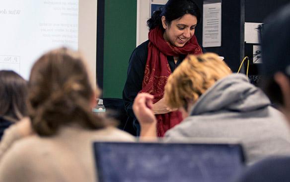 Students in Anthropology Class